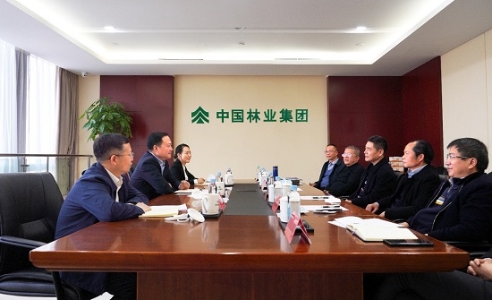 余紅輝會見廣東美林基業集團董事長劉遠炳一行